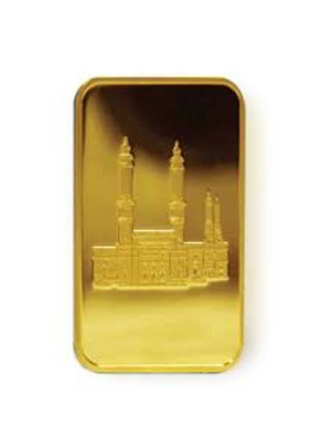 ETIHAD Al Etihad - Mecca 1g Gold Bar - Image 2