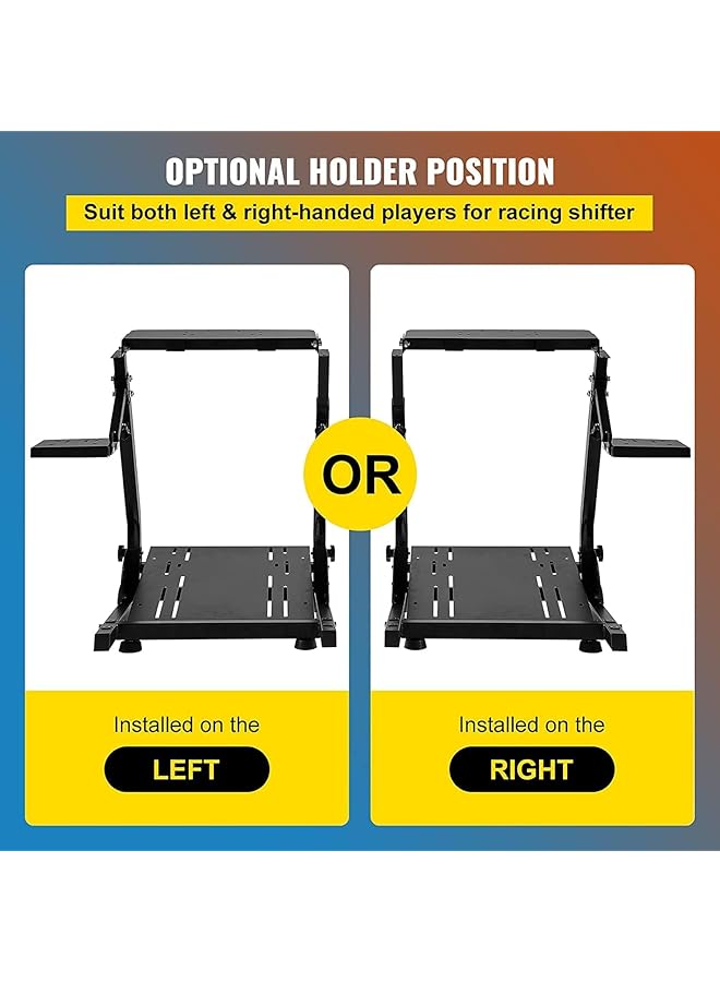 GearZone Gaming Simulator Racing Steering Wheel Stand For Logitech G25 G27 G29 G920 Thrustmaster T300Rs Tx F458 T500Rs T3Pa Pro (F1/Gt) Not Including Wheel、Shifter And Pedals - Image 2