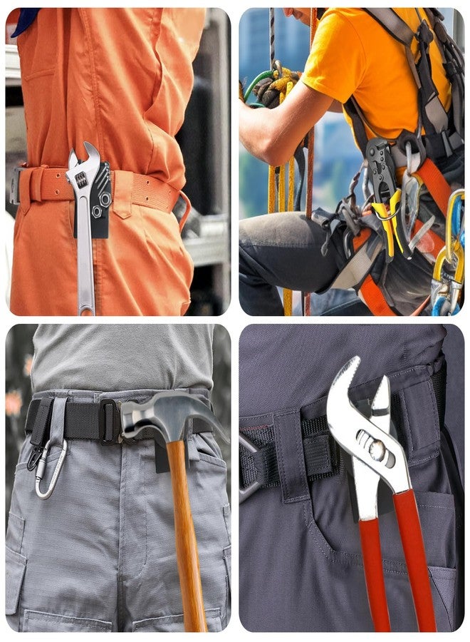 bjsdkff-2 Pieces Magnetic Tool Holder - Strong Clip-On Belt Magnet Holster for Screws, Nails, Hammer, Sockets, Pliers, Screw Driver, Trowel, Drill Bit, Wrench, or Any Magnetic Tools and Hardware - Image 5