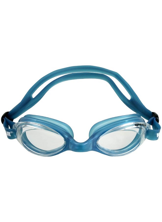 Water Gear Razor Antifog Goggle (Clear W/Blue Seals) - Image 1