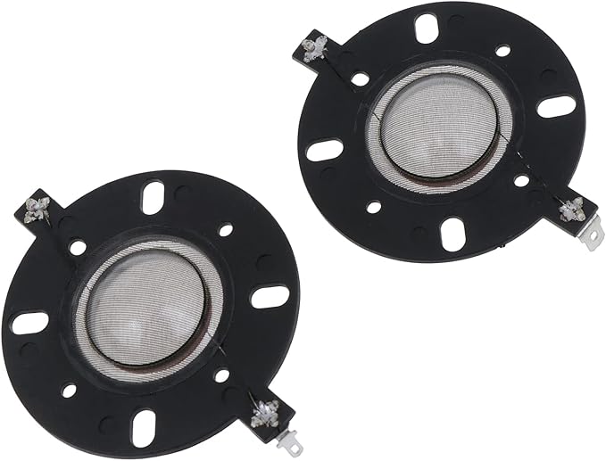 Transparent 25.5mm Silk Dome Tweeter Voice Coil Repair Kit With Piezoelectric Crossover - Image 1