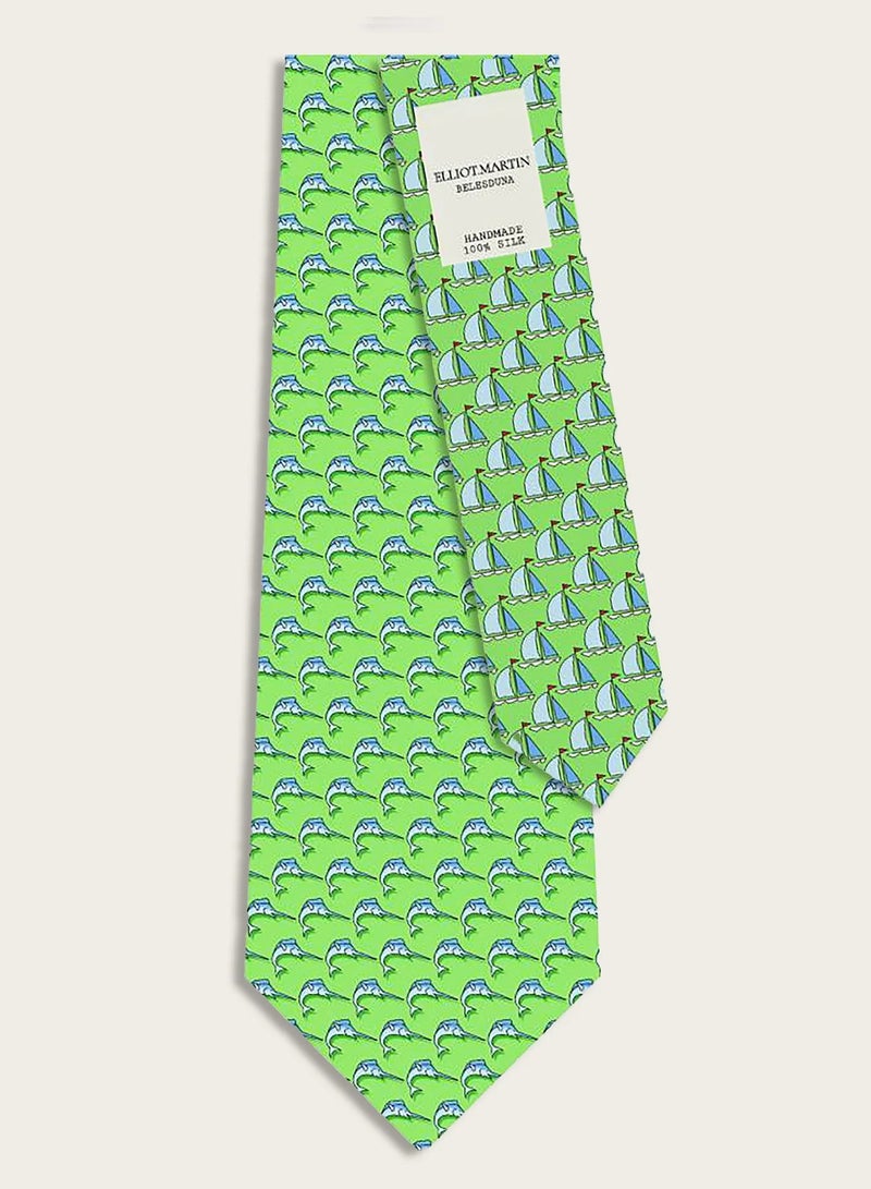 Elliot Martin Elliot Martin tie 100% Silk Twill neck ties Premium Men's Tie ( Rich Green)  - Image 2