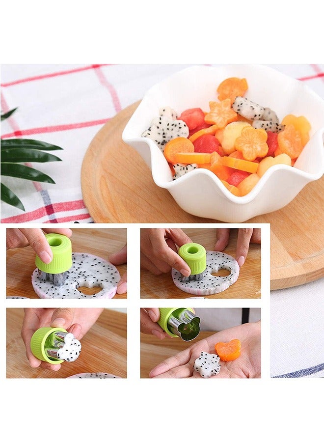 LENND Stainless Steel Sandwiches Cutter set, Mickey Mouse & Dinosaur & Heart & Star Shapes Sandwich Cutters Cookie Cutters Vegetable cutters-Food Grade Cookie Cutter Mold for Kids  - Image 5