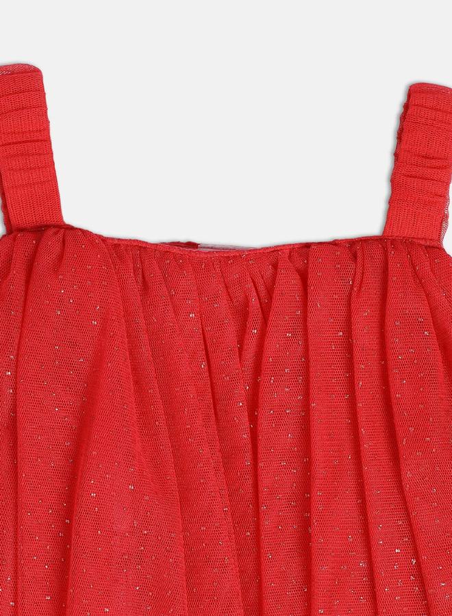 MINIKLUB Girls Mesh Layered Dress - Image 3