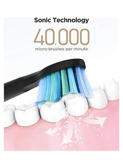 Fairywill Rechargeable electric powerful toothbrush, 8 brush heads, multi-color, can last for more than one year  - Image 3