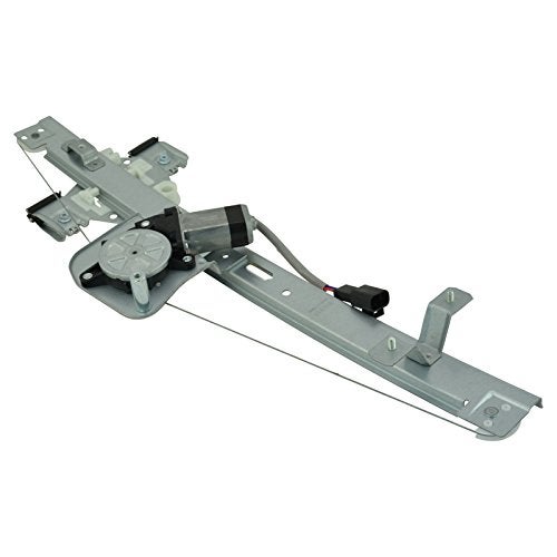 TRQ محرك نافذة الطاقة وتجميع المنظم TRQ، يسار، متوافق مع شيفروليه سيلفرادو 2007-2013 و GMC سييرا (1500، 2500 HD، 3500 HD)، تركيب مباشر، بديل OE - Image 3