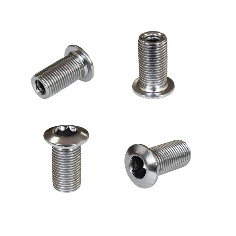 Lotatheta 5 pcs for Each Single/Double/Triple Chainring Bolts Screws Disc Crankset Nuts Chainwheel + 10 pcs Washers Fit for Road Bike Mountain Bike MTB (25 pcs) - Image 2