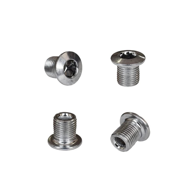 Lotatheta 5 pcs for Each Single/Double/Triple Chainring Bolts Screws Disc Crankset Nuts Chainwheel + 10 pcs Washers Fit for Road Bike Mountain Bike MTB (25 pcs) - Image 5