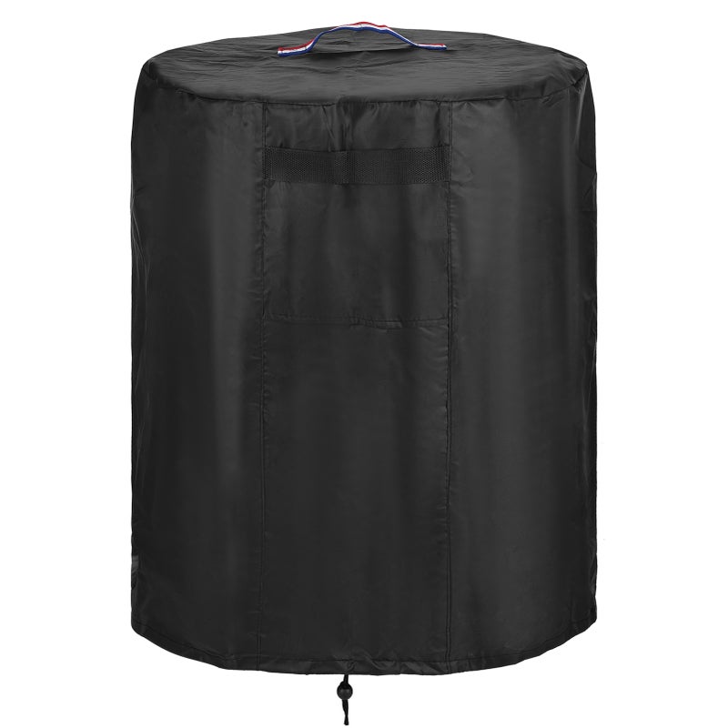 Outdoor Fire Pit Cover Waterproof Propane Gas Fire Pit Protective Cover with Drawstring Bottom - Image 1