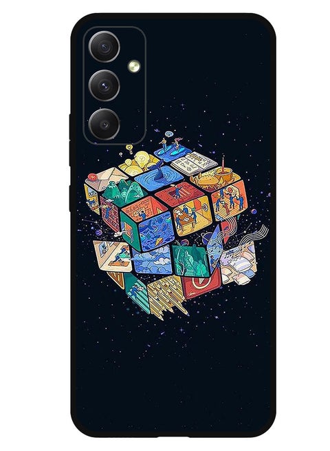 Protective Case Anti Scratch Shock Proof Bumper Cover For Samsung Galaxy A05s Cube