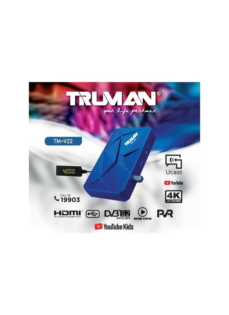 TRUMAN Truman TM V22 HD Mini Receiver 