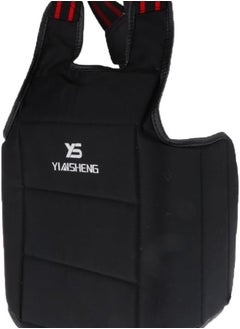 silvercnc Chest Guard Boxing MMA Body Protector Martial Arts Taekwondo Training Kickboxing Target Protective Gear - Comfortable & Adjustable - Multiple Sizes  - Image 1