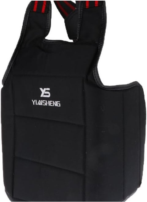 Chest Guard Boxing MMA Body Protector Martial Arts Taekwondo Training Kickboxing Target Protective Gear - Comfortable & Adjustable - Multiple Sizes