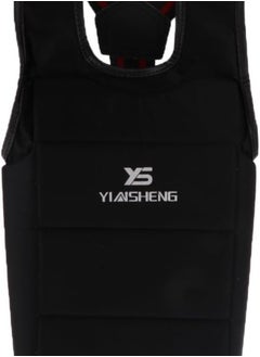 silvercnc Chest Guard Boxing MMA Body Protector Martial Arts Taekwondo Training Kickboxing Target Protective Gear - Comfortable & Adjustable - Multiple Sizes  - Image 3