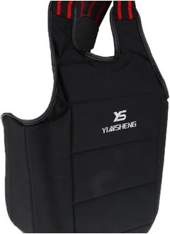 silvercnc Chest Guard Boxing MMA Body Protector Martial Arts Taekwondo Training Kickboxing Target Protective Gear - Comfortable & Adjustable - Multiple Sizes  - Image 2