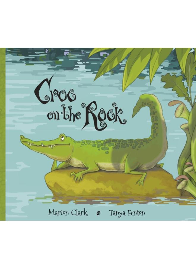 Croc On The Rock