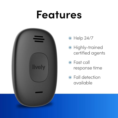 Lively جهاز ليفلي موبايل2 - جهاز إنذار طبي - مساعدة طارئة على مدار الساعة - مقاوم للماء - مع خيار اكتشاف السقوط - حبل مرفق - لمزيد من الاستقلالية - Image 2