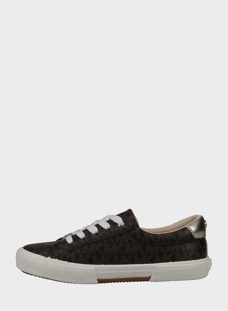 Michael Kors Youth Izetta Franky Low Top Lace Up Sneakers