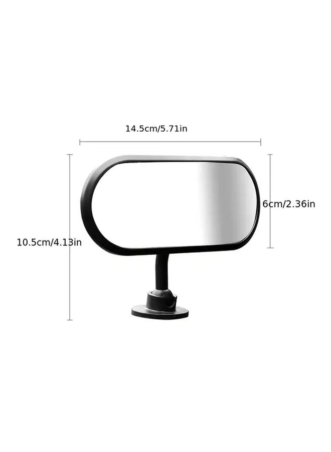 Suction Cup Ultra Wide Angle Car Rearview Mirror Interior Accessory For Cars And SUVs - Image 3