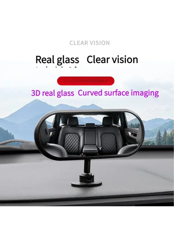 Suction Cup Ultra Wide Angle Car Rearview Mirror Interior Accessory For Cars And SUVs - Image 5