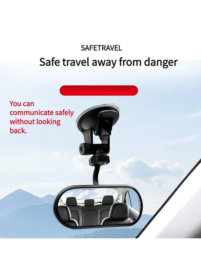 Suction Cup Ultra Wide Angle Car Rearview Mirror Interior Accessory For Cars And SUVs - Image 4