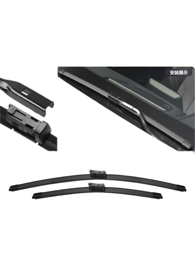 Speed Paisu 19-25 Volkswagen Tayron/X/Gte Windshield Wipers, Original Tayron Boneless Car Wiper Blades, Rubber Strips 25/22 - Image 3