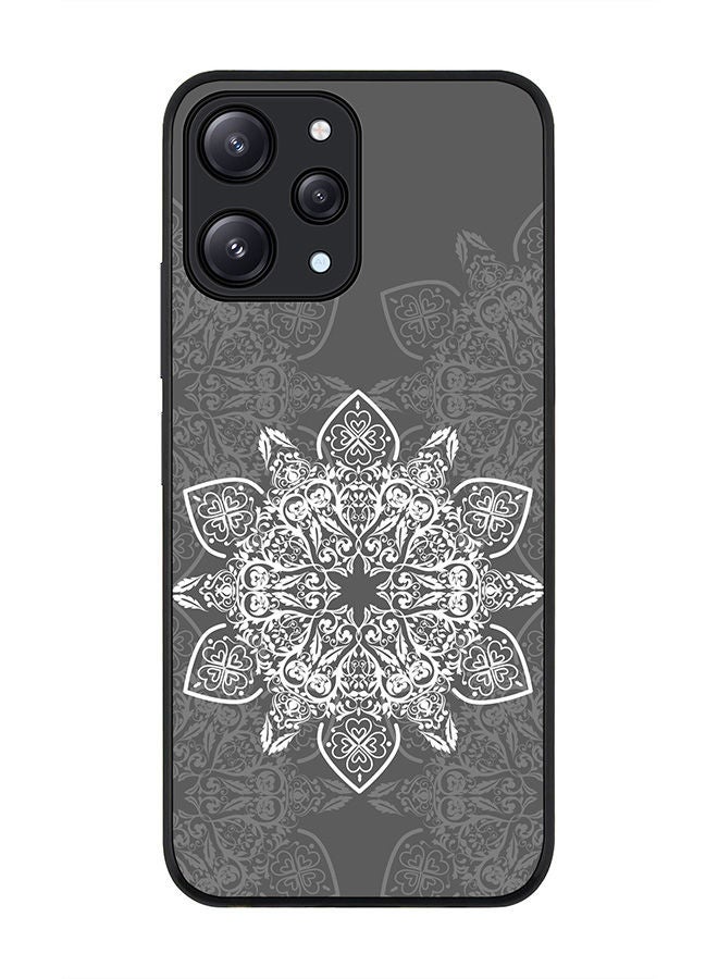Stylizedd غطاء حافة أسود متين لهاتف Xiaomi Redmi 12 4G، تصميم نحيف، غطاء مطاطي مرن، حواف مضادة للسقوط، غطاء رقيق من TPU Gel - Arab Odessey - Image 1