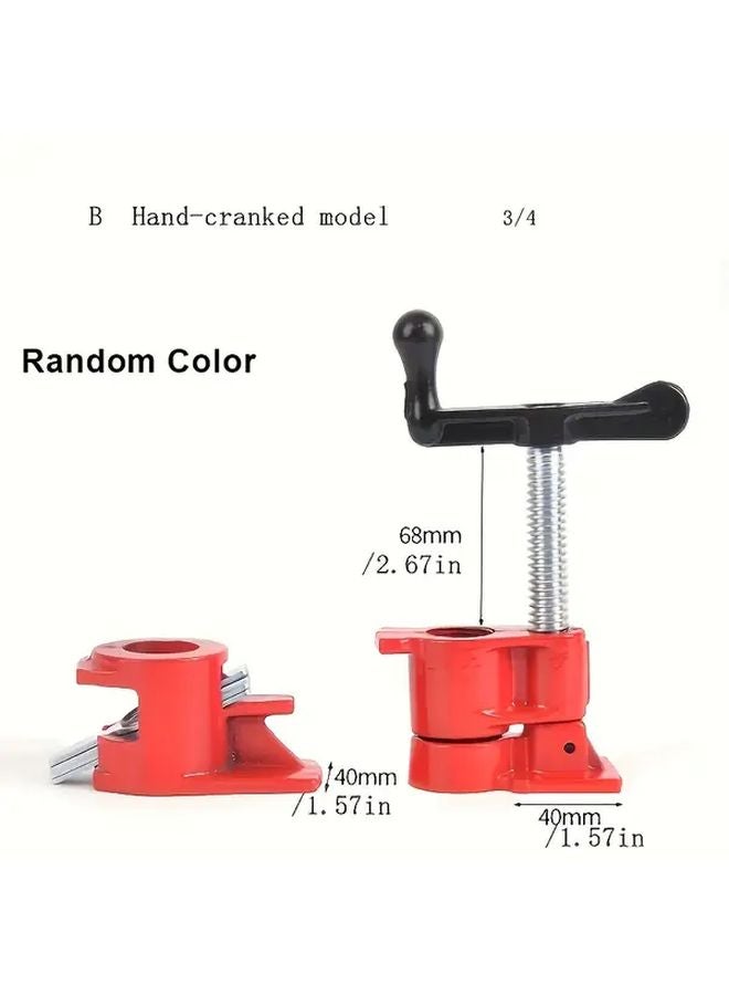 مشبك أنابيب معدني ثقيل مقاس 3/4 بوصة مع مشبك لوح النجارة سريع القبض - Image 5