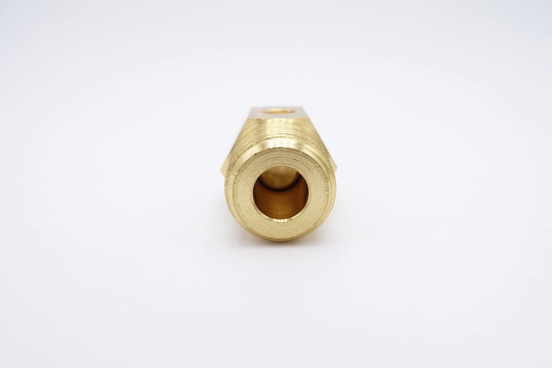 IVLPHA Pneumatic Air Muffler, Sintered Bronze Brass Exhaust Muffling Throttle Muffler Filter 1/2" Male NPT Pneumatic Silencer Air Flow Exhaust Speed Control Muffler (Pack of 2) - Image 5