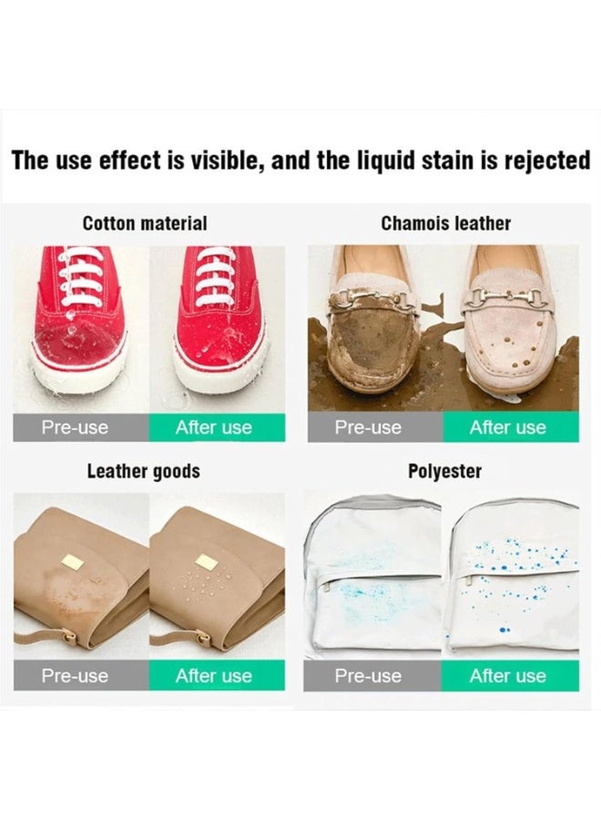 ويليام وير بخاخ حماية مقاوم للماء للجلد المدبوغ والأقمشة - بخاخ نانوي مقاوم للماء للأحذية والأحذية الطويلة والخيام والمظلات، طارد للسوائل والبقع، مقاوم للأوساخ والماء، يحمي من المطر والبقع (120 مل) - Image 5