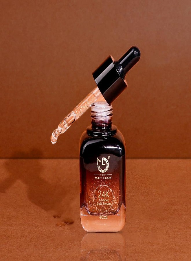 MATT LOOK 24K Advance Gold Face Serum, 40ml - Image 3