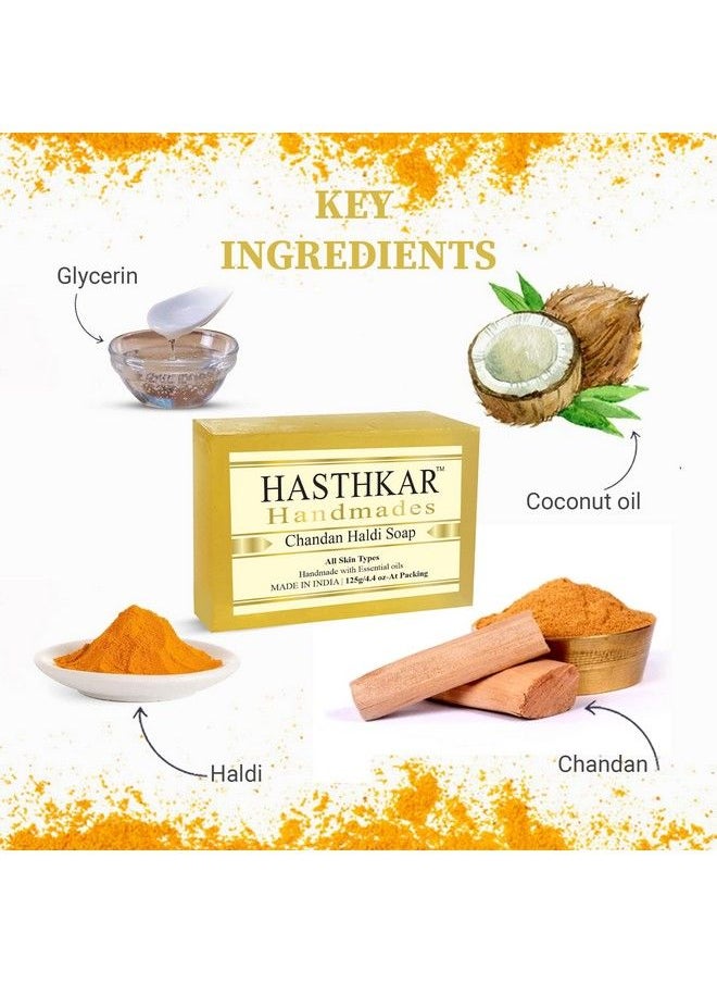 byPurenaturals Hasthkar Handmades Herbal Natural Handmade Glycerine Assorted Soap Combo 6 Gift Set 125Gm (Pack Of 10)  - Image 3