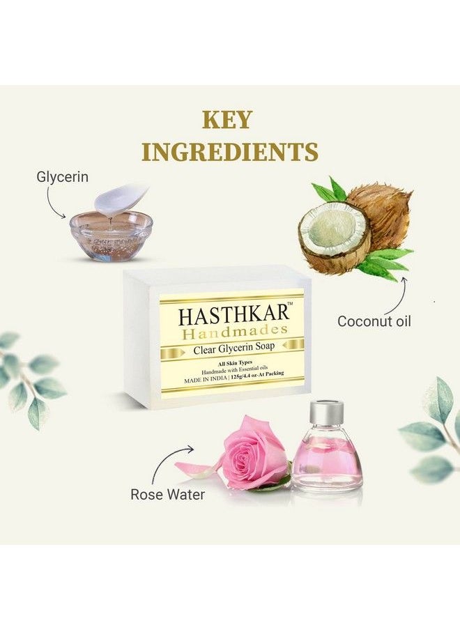 byPurenaturals Hasthkar Handmades Herbal Natural Handmade Glycerine Assorted Soap Combo 6 Gift Set 125Gm (Pack Of 10)  - Image 4