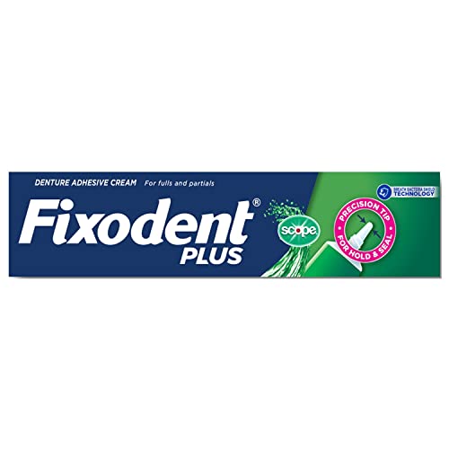 Fixodent Control Denture Adhesive Cream Plus Scope Flavor 2 oz (Pack of 5) - Image 1