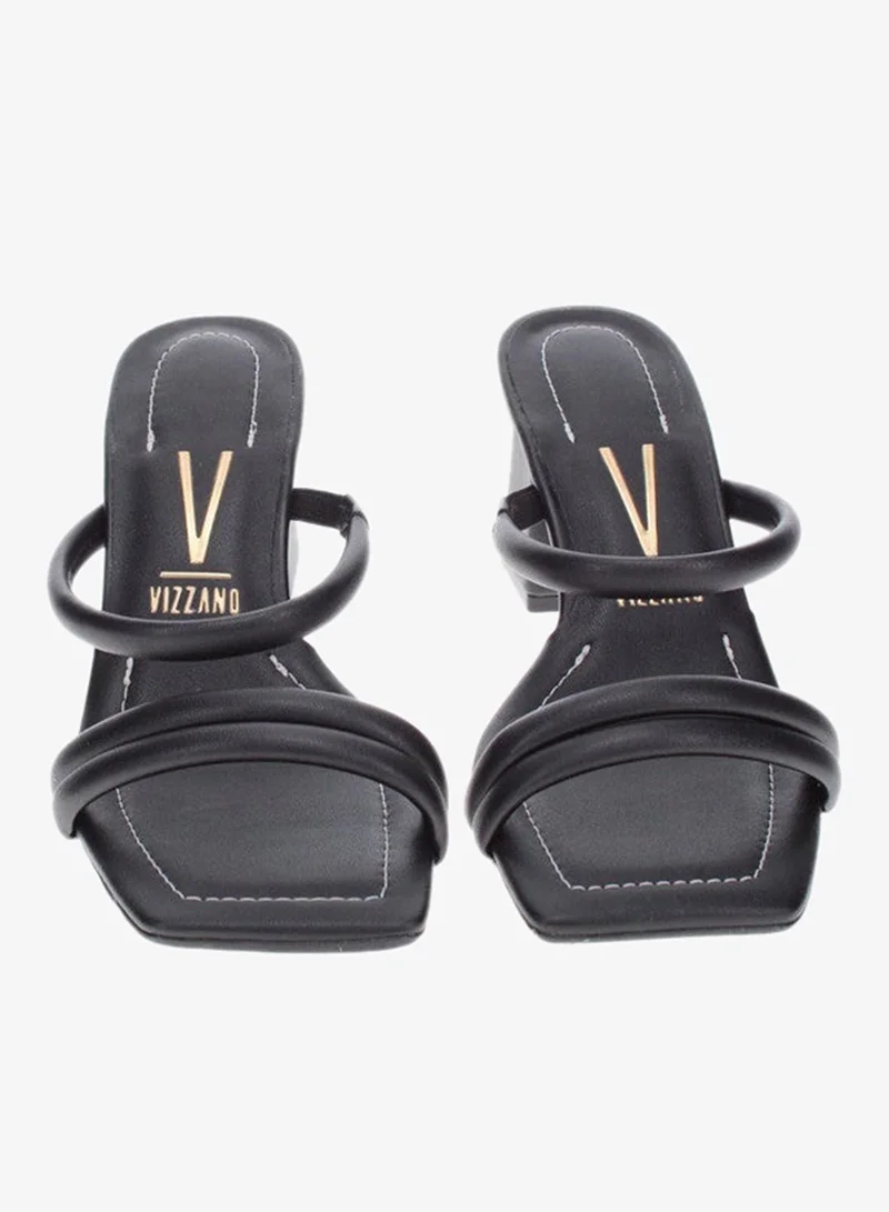 Vizzano Black High Heels Sandals with Back Strap – Elegant sling Back Heels for Girls & Ladies for Women | Best Price UAE