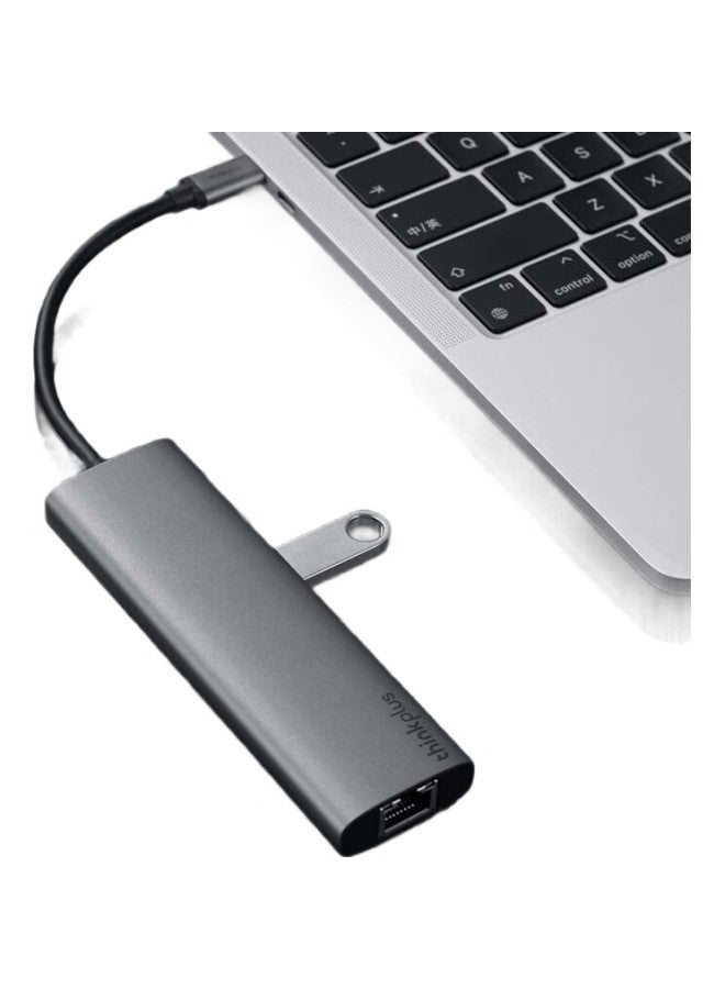 thinkpad Lenovo Type-C Expansion Dock, Usb3.0 Hub, Rj45 Gigabit Ethernet Adapter, Android Power Adapter, Apple Computer Expansion Dock, Lc05-R - Image 2