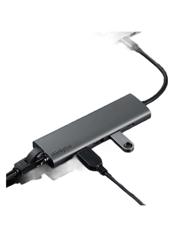 thinkpad Lenovo Type-C Expansion Dock, Usb3.0 Hub, Rj45 Gigabit Ethernet Adapter, Android Power Adapter, Apple Computer Expansion Dock, Lc05-R - Image 1