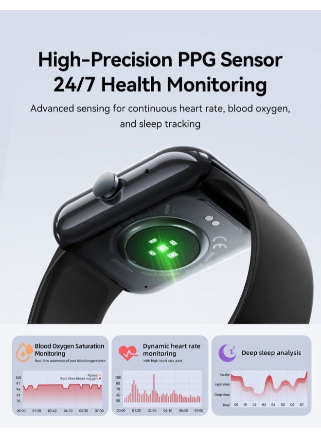 Joyroom Classic Series 220Mah Smart Watch - Black