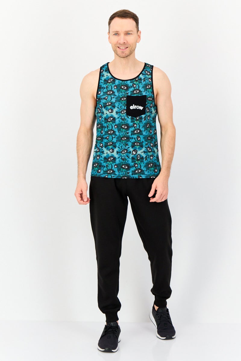 Hurley Hurley x Elrow Men Sportswear Fit Sleeveless Training Vest, Multicolor  - Image 4