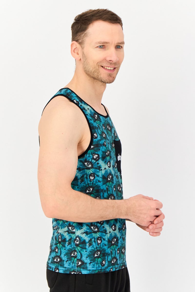 Hurley Hurley x Elrow Men Sportswear Fit Sleeveless Training Vest, Multicolor  - Image 3