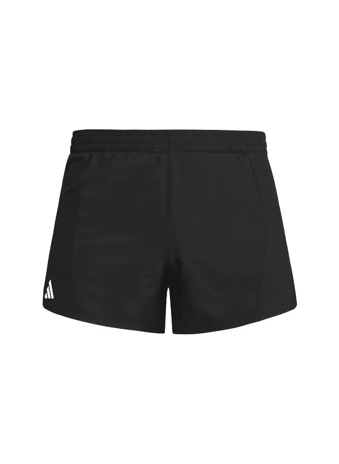 Adidas Adidas Adizero E Short Black Running Shorts For Men Xs