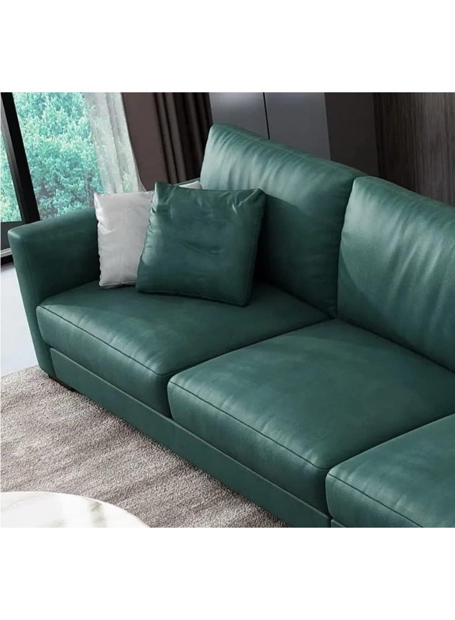 Generic Corner Combination Sofa Italian Luxury Modern Living Room (Left, Green)  - Image 2