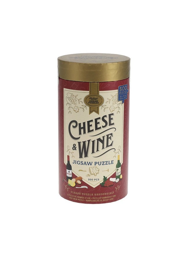 Ridley's Cheese + Wine 500 Piece Jigsaw Puzzle - Image 5
