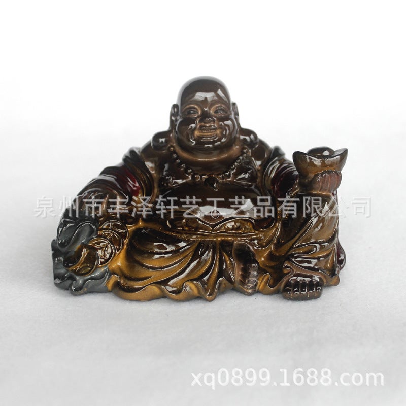 Color-Changing Big Belly Laughing Buddha Maitreya Laughing Buddha Laughing Often Open Xuan Art Color-Changing Tea Pet Ornaments Xuan Art Crafts Factory - Image 1