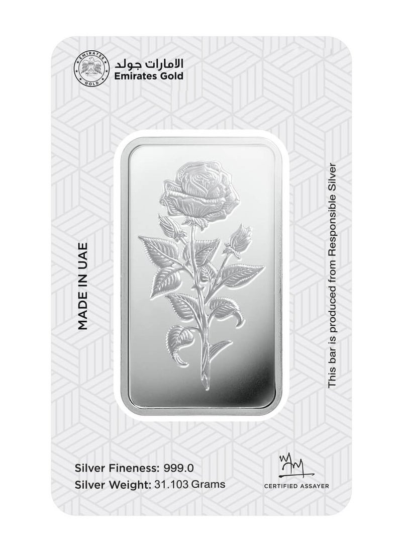 Emirates Gold Emirates | 31.103g Pure Silver Bar 999 - 1 Ounce  - Image 2