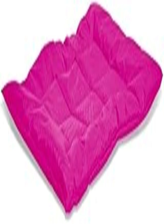Ricrac Roso Foldable Pet Mat, 100 cm x 75 cm x 3 cm Size, Waterproof Outdoor Rug, Fuchsia