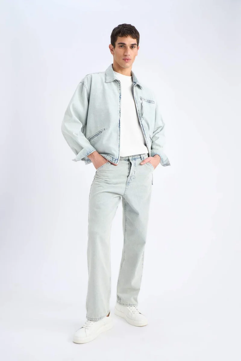 ديفاكتو Relax Fit Denim Jacket