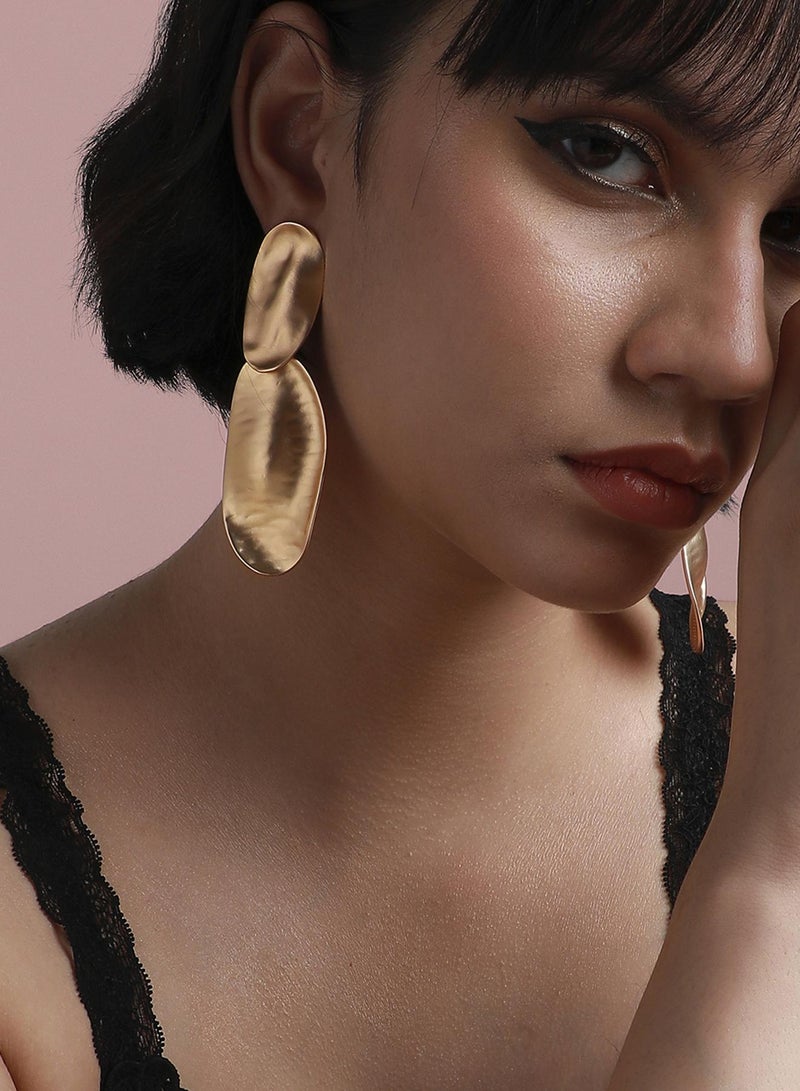 SOHI Oblong Artificial Drop Earring Jewellery - Image 4