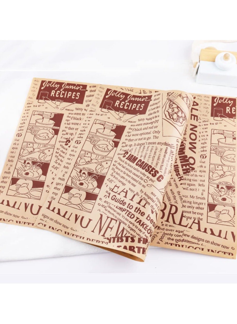 Generic 100 pieces Sandwich Wrap Paper, Parchment Paper Sheets Wax ...