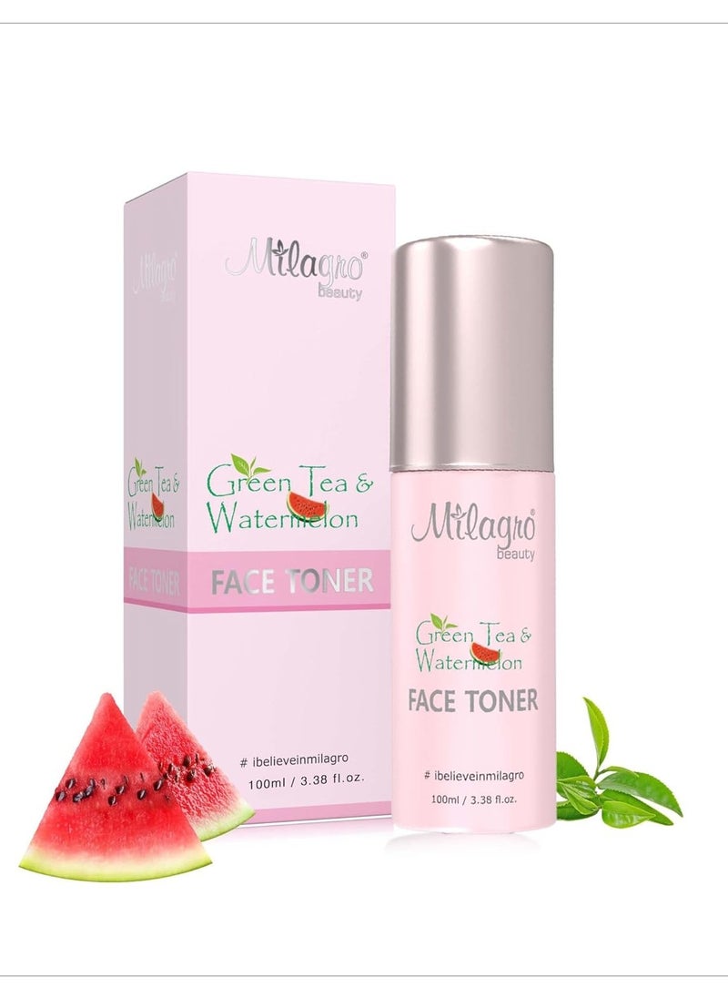 Milagro Beauty Milagro Beauty Watermelon Green Tea Toner for Skin 100ml  - Image 1
